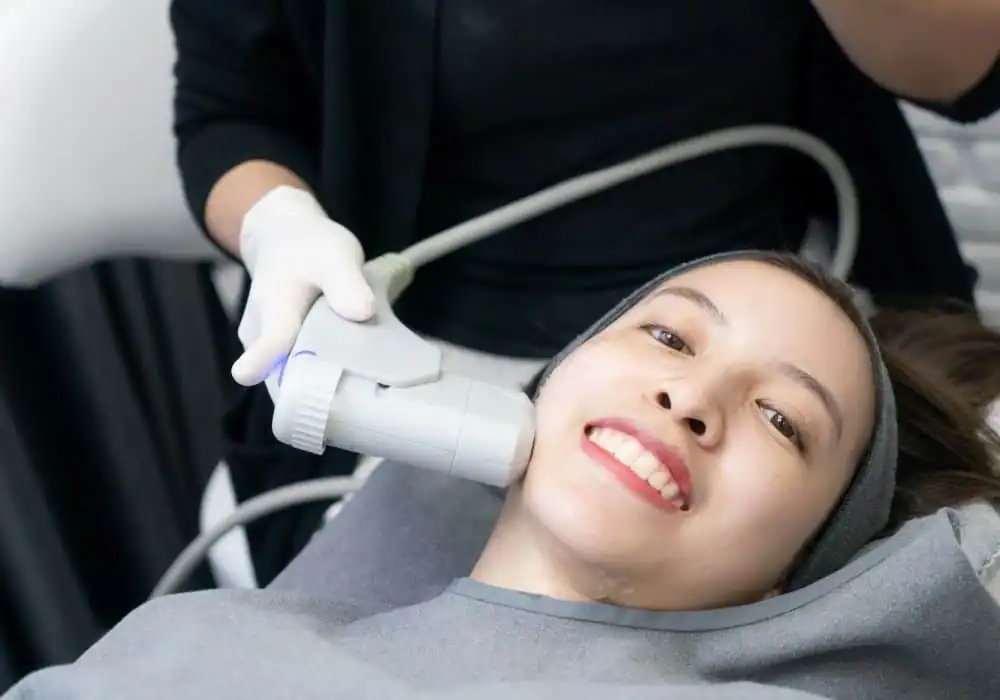 HIFU treatment Lewisham in progress
